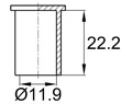 CAPR11,9X22,2