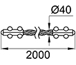 Схема К40-2х2000