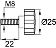 Схема Ф25М8-20ЧН
