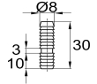 Схема Ш8х30ППЛ