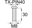 Схема ART9121-M8x30 TX-PIN40 A2