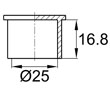 CAPR25X16,8