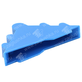 Пластиковый уголок для защиты ДСП или фанеры толщиной от 6 до 10 мм