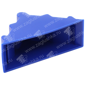 Пластиковый уголок для защиты ДСП или фанеры толщиной от 24 до 27 мм