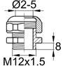 Схема PC/M12x1.5/2-5