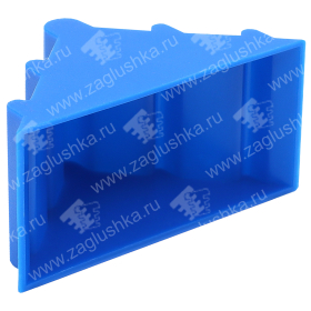 Пластиковый уголок для защиты ДСП или фанеры толщиной от 36 до 40 мм