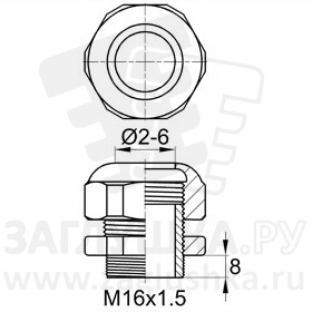 PC/M16x1.5/2-6