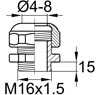 Схема PC/M16x1.5L/4-8