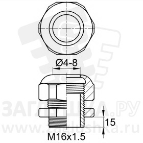 PC/M16x1.5L/4-8