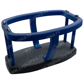 Закрытое сиденье для детских качелей без подвесов