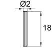 Схема DIN1481-2x18 A2