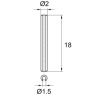 DIN1481-2x18 A2