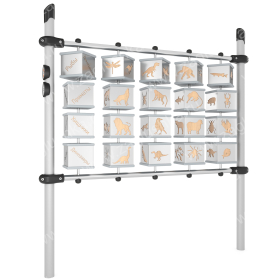 Интерактивная панель с кубиками "Фауна"