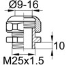 Схема PC/M25x1.5/9-16