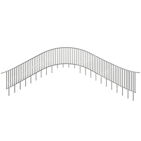 Перила размером 7800х2400х3200 мм