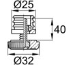 Схема D25М8.D32x40