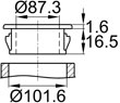 Схема TFLF101,6x87,3-6,4