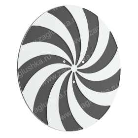 Интерактивная панель с вращающимся диском "Оптическая иллюзия"