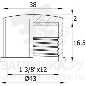 CFT1,3/8x12U