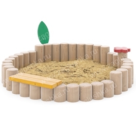 Детская песочница из робинии